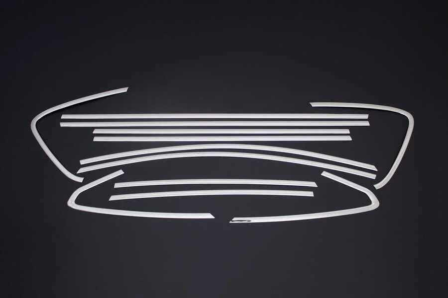 Opel Astra Uyumlu J Hatchback Krom Cam Çerçevesi 12 Parça 2010-2014 Arası