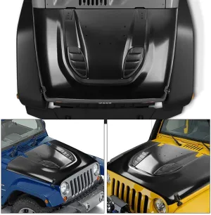 Wrangler Jk Uyumlu 2007-2017 10. Yıl Kaput (Sac) thumb 3