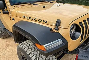 Wrangler Jk Uyumlu (2007-2017) 2019+ Jl Makyajlama (Panjur+Dodik+Çamurluk+Davlumbaz+Led) thumb 3