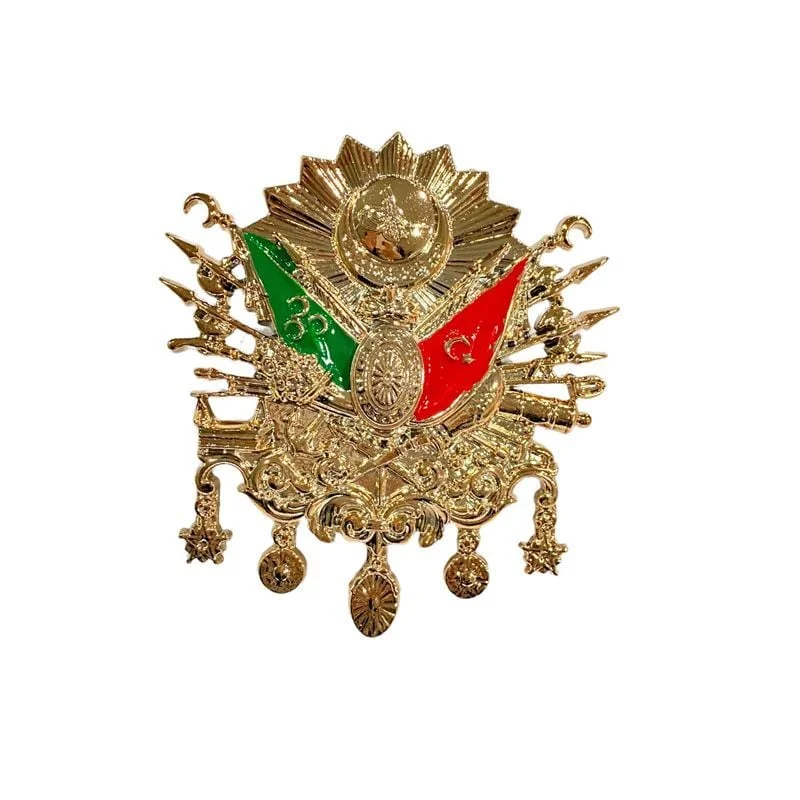 Osmanlı Tuğra Vidalı  Büyük Gold / Yacıy03