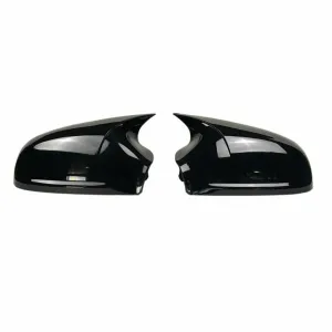 Bmw E87 Uyumlu Batman Yarasa Ayna Kapağı Piano Black Abs / 2004-2011 (Satın Almadan Önce Iletişime Geçiniz)