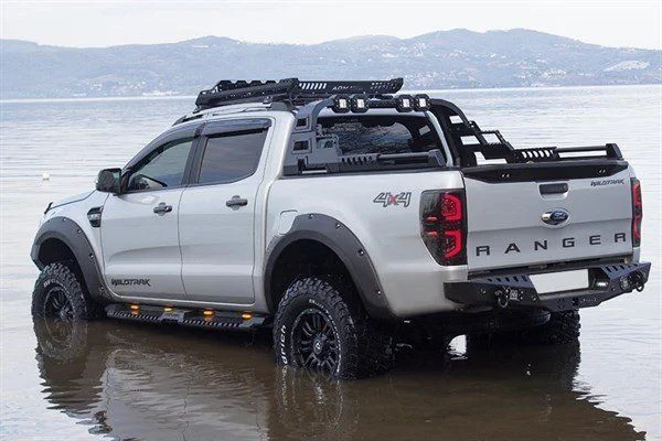 Ford Ranger Uyumlu 2012-2021 Işıklı Roll Bar Uyumlu Aqm-X10