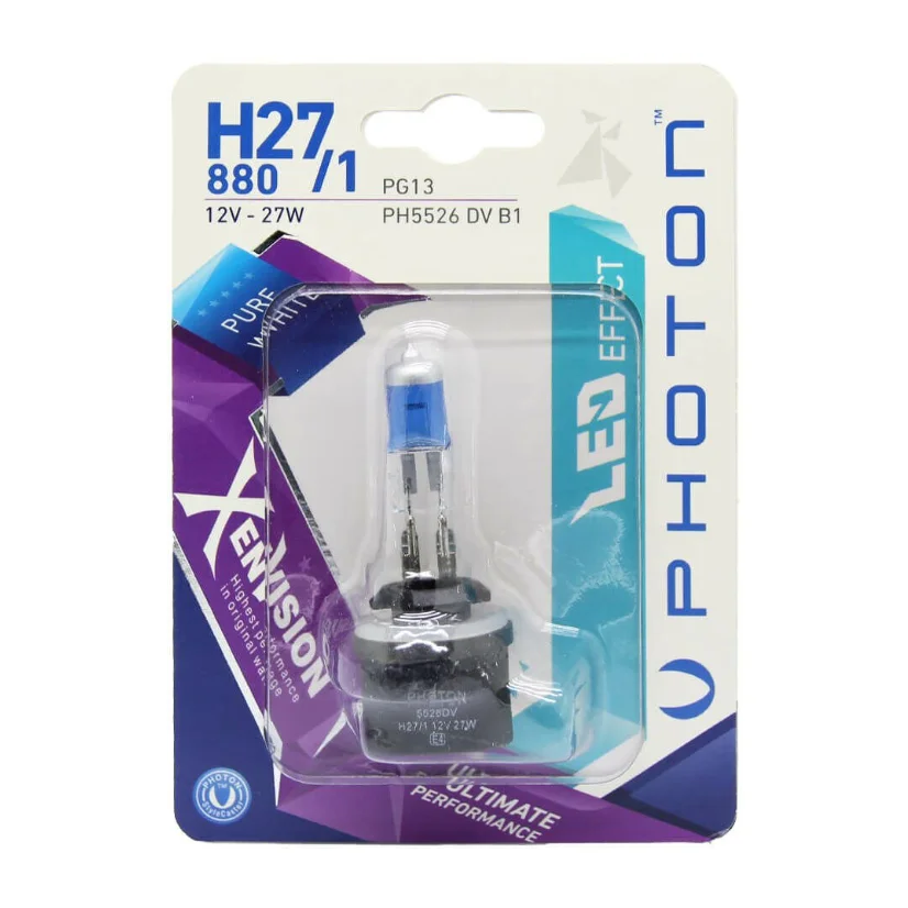 H27/1 12V Uyumlu 27W 5000K Diamond Vision