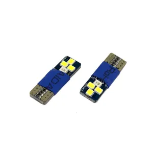 Canbuslı T10 Led Ampul Mavi-Beyaz 233