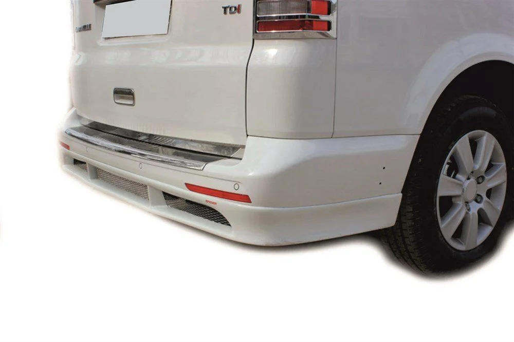 Volkswagen Transporter Uyumlu T5 Arka Tampon Altı Telli Fiber 2003-2010