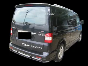 Volkswagen Caravelle Uyumlu Marşpiyel 2 Parça (U.ş) Fiber 2003-2010
