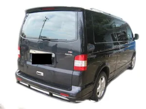 Volkswagen Caravelle Uyumlu Arka Tampon Altı Telli Fiber 2003-2010