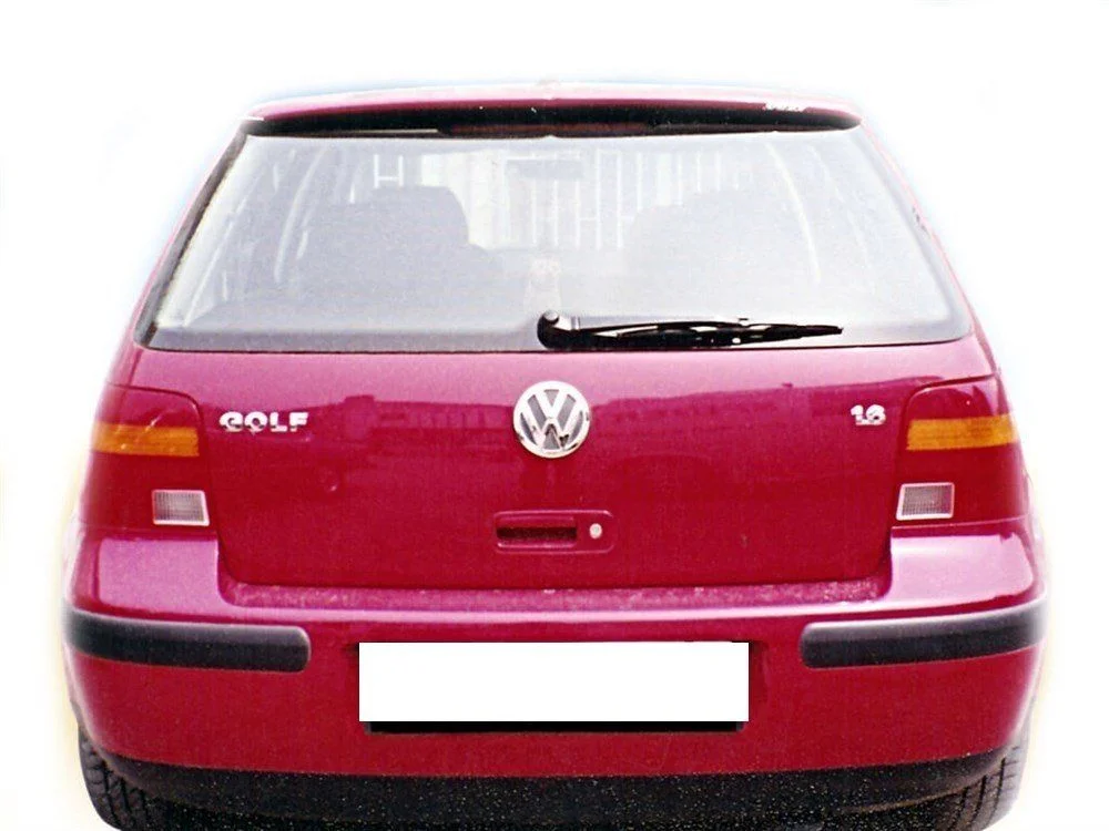 Volkswagen Golf Uyumlu 4 Spoiler Cam Üstü Gt Md:1 Fiber 1998-2004