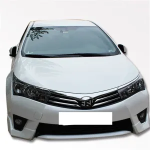 Corolla 11 Uyumlu E170 Ön Tampon Altı 2 Parça Fiber 2014-2016