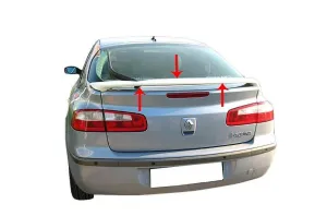 Renault Laguna 2001-2007 (X74) uyumlu 2 Spoiler Bagaj Yüksek (Işıksız) Fiber 2003-2007 modelleri DRS Tuning'de. Kaliteli malzeme, hızlı kargo ve güvenli