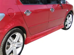 Peugeot 307 Uyumlu Marşpiyel Telli 2 Parça Fiber 2001-2008