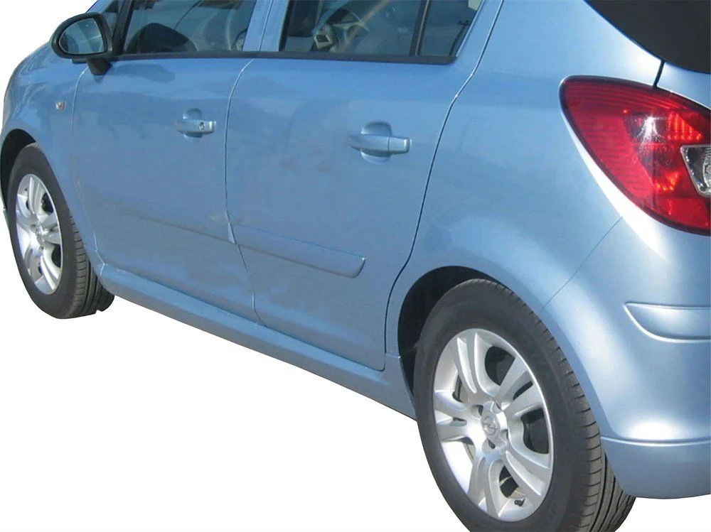 Opel Corsa Uyumlu D Marşpiyel (5 Kapı Md) 2 Parça Fiber 2007 Ve Sonrası