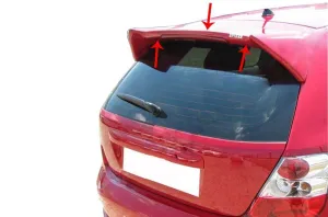 Honda Civic 2000-2005 (ES) uyumlu Euro Spoiler Cam Üstü (Işıklı)(Type-R Md) Fiber 2001-2006 modelleri DRS Tuning'de. Kaliteli malzeme, hızlı kargo ve güvenli