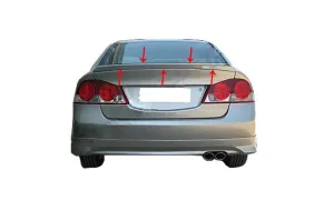 Kolaylı uyumlu Honda Civic 8 Spoiler Bagaj (Hybrıd) Fiber 2006-2011 modelleri DRS Tuning'de. Kaliteli malzeme, hızlı kargo ve güvenli alışverişle hemen