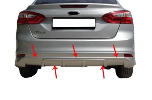 Ford Focus 2010-2018 (C346) uyumlu 3 Sedan Arka Tampon Altı Fiber 2011-2014 modelleri DRS Tuning'de. Kaliteli malzeme, hızlı kargo ve güvenli alışverişle hemen