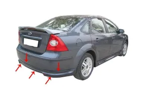 Ford Focus 2004-2011 (C307) uyumlu 2 Sedan Arka Tampon Altı Fiber 2005-2007 modelleri DRS Tuning'de. Kaliteli malzeme, hızlı kargo ve güvenli alışverişle hemen