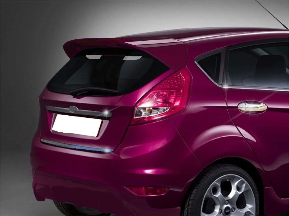 Ford Fiesta Uyumlu 6 Spoiler Cam Üstü Fiber 2008 Ve Sonrası
