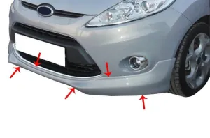 Ford Fiesta Uyumlu 6 Ön Tampon Altı Fiber 2008 Ve Sonrası