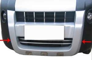 Fiat Fiorino Uyumlu Ön Koruma (Kromlu) Fiber 2008 Ve Sonrası