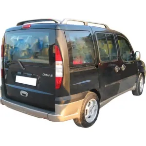 Fiat Doblo Uyumlu 1 Arka Orta Tampon (Sensörlü) (Difüzör) Fiber 2000-2010