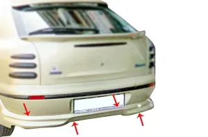 Fiat Brava Uyumlu Arka Tampon Altı Fiber 1995-2001