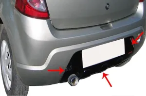 Dacia Sandero 2008-2012 (B90) uyumlu 1 Arka Orta Tampon (Difüzör) Fiber 2007-2012 modelleri DRS Tuning'de. Kaliteli malzeme, hızlı kargo ve güvenli alışverişle