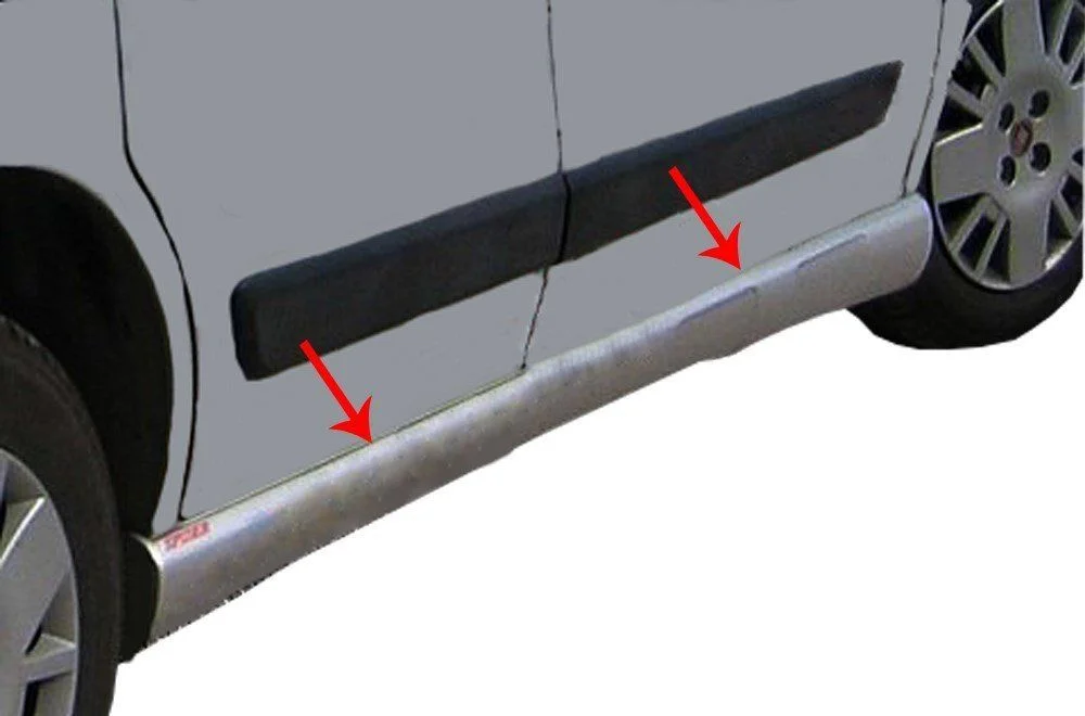 Citroen Nemo Uyumlu Marşpiyel 2 Parça Fiber 2008 Ve Sonrası