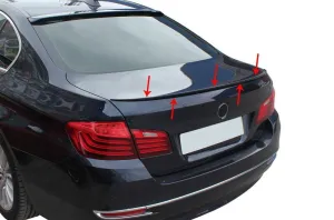 Bmw 5 Serisi 2010-2017 (F10) 5 Seri Spoiler Bagaj Gt İnce Uçlu Fiber