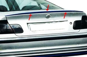Bmw 3 Serisi 1999-2005 (E46) 3 Seri Spoiler Bagaj Gt Fiber