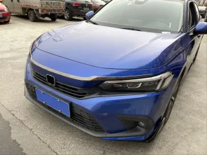2022 Civic Uyumlu Panjur Üst Trim - Piano Black thumb 2