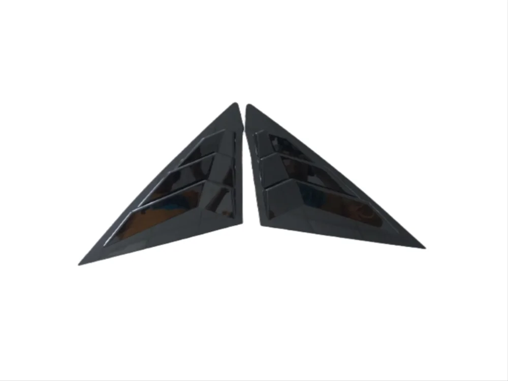2022 Civic Uyumlu Kelebek Cam Kaplama - Piano Black