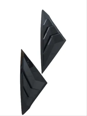 2022 Civic Uyumlu Kelebek Cam Kaplama - Piano Black thumb 3