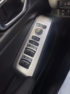 2022 Civic Uyumlu Cam Düğme Kaplama - Silver thumb 3