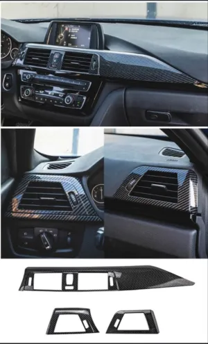 3 Serisi Uyumlu F30 Göğüslük Ve Menfez Kaplama Seti - KarbonDRS Tuning kalitesiyle tanışın! Özel olarak BMW F30 model araçlar için üretilen bu ürün, otomobilini