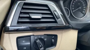 3 Serisi Uyumlu F30 Göğüslük Çıtası - Piano Black (2 Parça) thumb 2