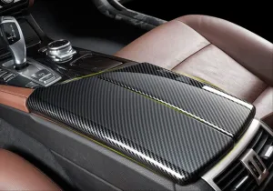 Bmw 5 Uyumlu Serisi F10 Kol Dayama Kaplama - Karbon thumb 3