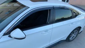 2022 Civic Uyumlu Cam Rüzgarlığı (Krom) thumb 2