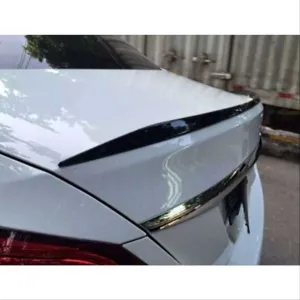 Mercedes W205 Uyumlu 2015-2020 C63 Spoiler - Piano Black thumb 2