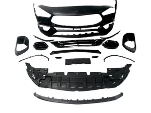 W118 Cla Uyumlu 45 Full Body Kit (Ön Tampon , Panjur Difüzör Egzoz) thumb 2