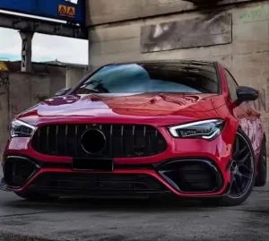 W118 Cla Uyumlu 45 Full Body Kit (Ön Tampon , Panjur Difüzör Egzoz) thumb 3