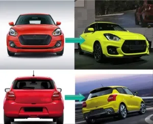 2018+ Swift Uyumlu Body Kit thumb 2