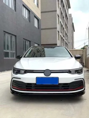 Volkswagen Golf Uyumlu 8 2021+ Sis Kaşı - Piano Black thumb 2