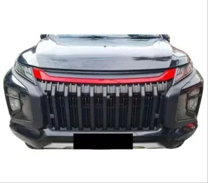 2019+ L200 Uyumlu Siyah Panjur ( Kırmızı Çizgili) thumb 3