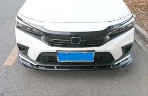 2022 Civic Uyumlu Piano Black Ön Lip (Parlak Siyah-3 Parça) thumb 1