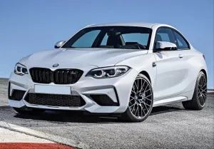Bmw 1 Uyumlu Serisi F20 Lci M2C Ön Tampon Panjur Seti (2015-2018) thumb 3