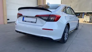 2022 Civic Uyumlu Aero Spoiler - Piano Black (Parlak Siyah) thumb 4