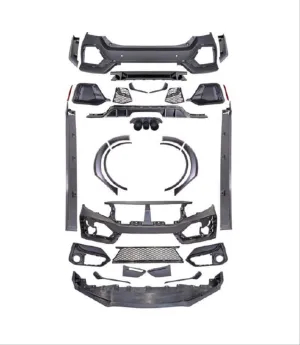 Honda Civic Uyumlu Fc5 2016-2021 Type-R Body Kit (Panjur Dahil Ledsiz)