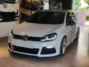 GOLF 6 İÇİN 7.5 GÖRÜNÜM J LED FAR thumb 2