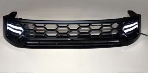 Toyota Hilux Uyumlu Revo 2016+ Ledli Panjur - Siyah thumb 3