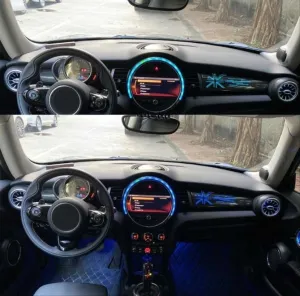 Mini Cooper Uyumlu Ambians Aydınlatma Set ( Menfez & Göğüslük) 12 Renk thumb 1